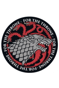 GAME OF THRONES - Mousepad - Stark vs Targaryen - in shape
