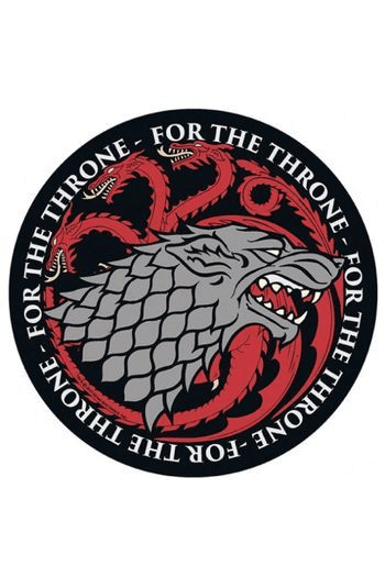 GAME OF THRONES - Mousepad - Stark vs Targaryen - in shape - slika proizvoda