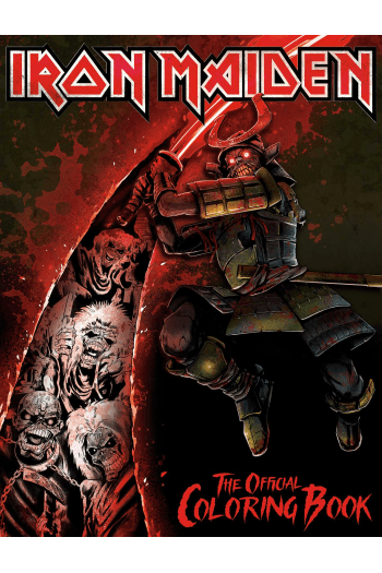 Iron Maiden: The Official Coloring Book - naslovnica