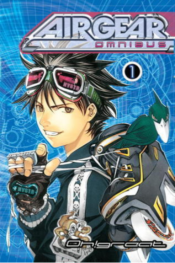 Air Gear Omnibus, Volume 1 (Manga) - naslovnica