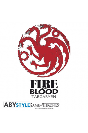 GAME OF THRONES - Glass "Targaryen" - slika proizvoda