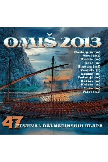 Razni Izvođači - Omiš 2013 CD - omot