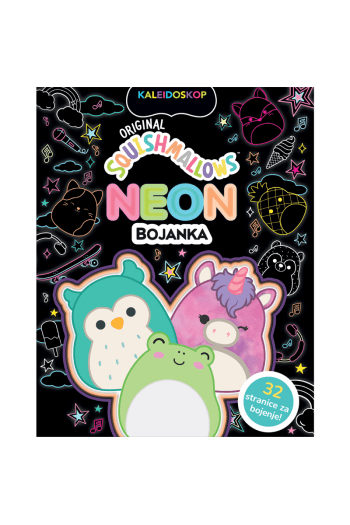 Squishmallows: Zabavna bojanka sort - naslovnica