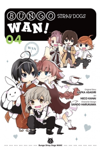 Bungo Stray Dogs: Wan!, Vol. 04 (Manga) - naslovnica
