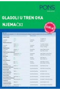 PONS glagoli u tren oka njemački - naslovnica