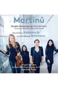 Kodama & Nemtanu - Martinu: Double Concertos For CD - omot