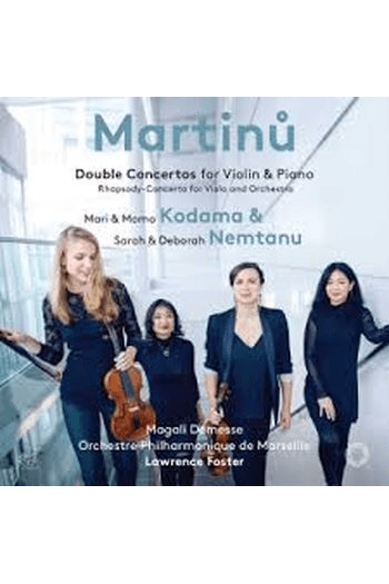 Kodama & Nemtanu - Martinu: Double Concertos For CD - omot