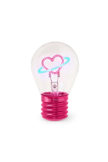 Lampica bulb planet heart - slika proizvoda