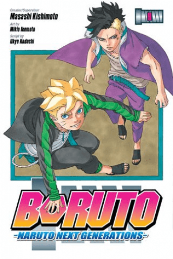 Boruto: Naruto Next Generations, Vol. 09 (Manga) - naslovnica