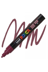 Marker Uni pc-5m Posca crveni_boja vina - slika proizvoda
