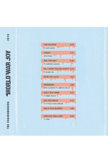 Chainsmokers - World War Joy CD - omot