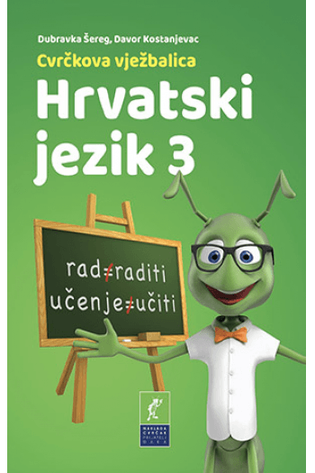 Cvrčkova vježbalica: Hrvatski jezik 3 - naslovnica