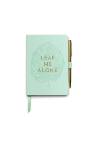 Leaf Me Alone - Notebook + pen