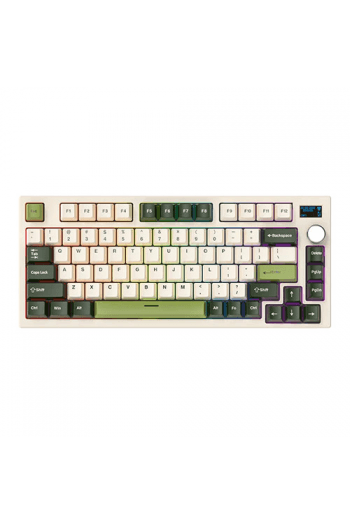 Tipkovnica gaming bežična mehanička Fantech Max fit 81 YS MK910Vibe MM bež-zelena - slika proizvoda