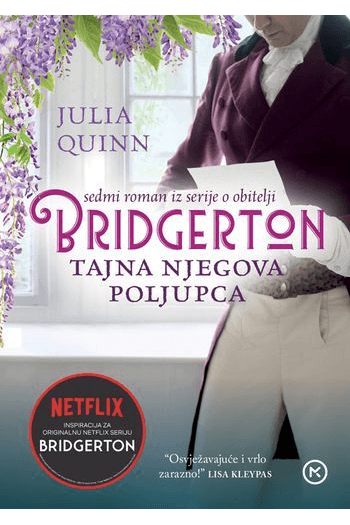 Tajna njegova poljupca (Obitelj Bridgerton #07) - naslovnica