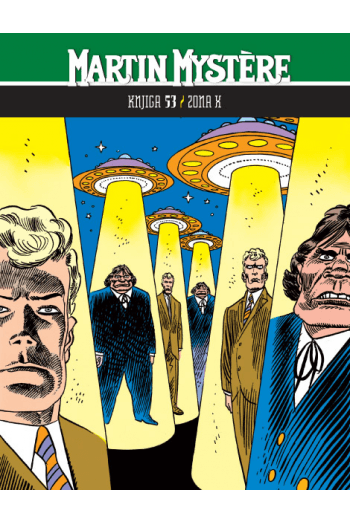 Martin Mystere 53: Zona X (Strip) - naslovnica