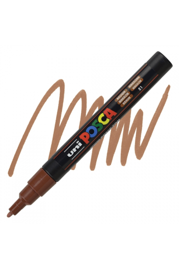 Marker Uni pc-3m Posca smeđi - slika proizvoda