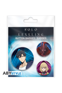 Solo Leveling - Badge Pack - Igris, Jinwoo & Cha Hae In - slika proizvoda