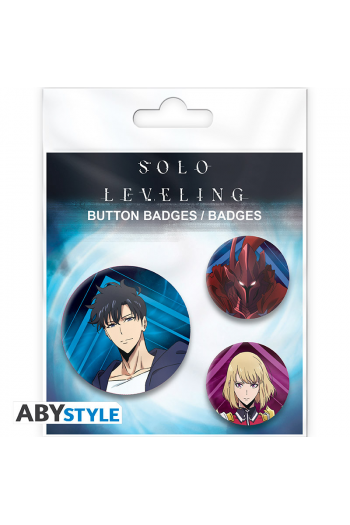 Solo Leveling - Badge Pack - Igris, Jinwoo & Cha Hae In - slika proizvoda