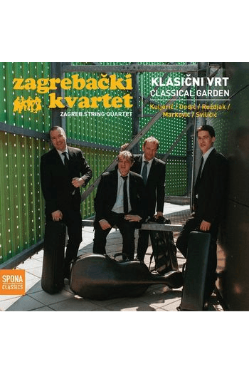 Zagrebački kvartet - Klasični vrt CD - omot