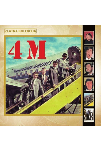 Kvartet "4M" - Zlatna kolekcija CD - omot