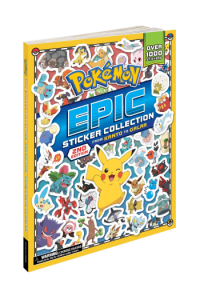 Pokemon Epic Sticker Collection 2Nd Ed.: From Kanto To Galar (Slikovnica) - naslovnica