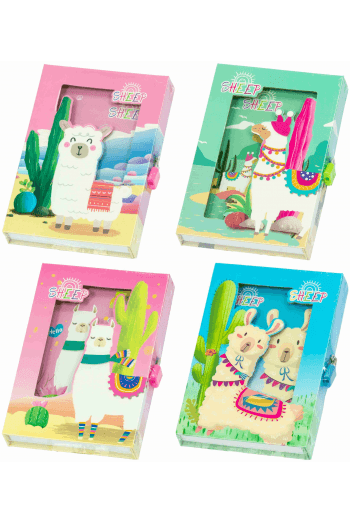 Llama dnevnik s lokotom 20,6x14,3 cm - slika proizvoda