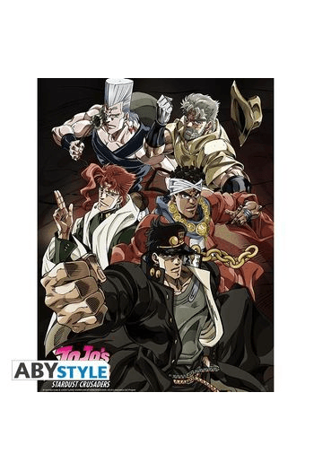 Jojo's Bizarre Adventure Poster Stardust Crusaders (52x38cm) - slika proizvoda
