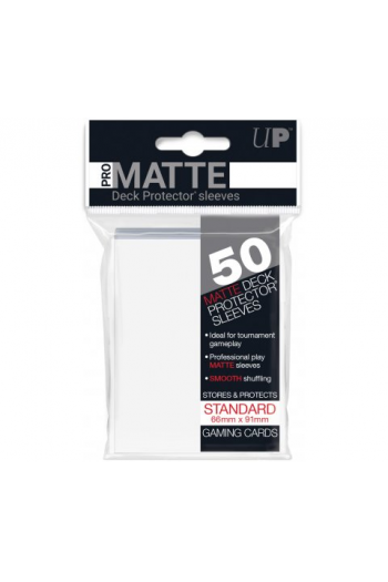 Omoti za Pokemon karte 50 komada Ultra Pro Matte White - slika proizvoda