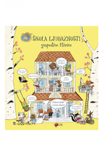 Škola ljubaznosti gospođice Mirice (Slikovnica) - naslovnica