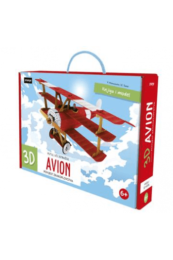 Avion: Kratka povijest zrakoplovstva, putuj, uči, istražuj - naslovnica