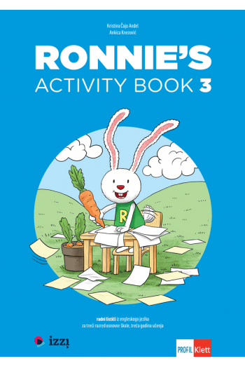 Ronnie'S Activity Book 3, Radni Listići Za Treći Razred Osnovne Škole, 3. G. Uč. - naslovnica