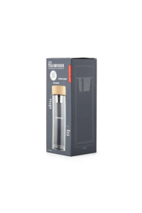 Zen Tea Infuser Glass Bottle