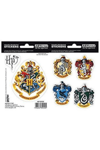 HARRY POTTER - Stickers - 16x11cm/ 2 planches - Hogwarts Houses