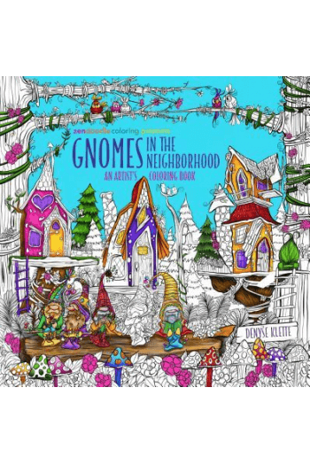 Zendoodle Coloring Presents Gnomes in the Neighborhood - naslovnica