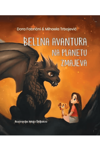 Belina avantura na planetu zmajeva (Slikovnica) - naslovnica