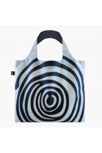 Loqi LB.SB - Louise Bourgeois - Spirals Black Recycled Bag - slika proizvoda