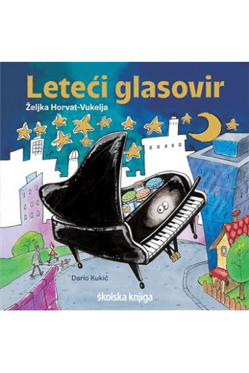 Leteći glasovir (Slikovnica) - naslovnica