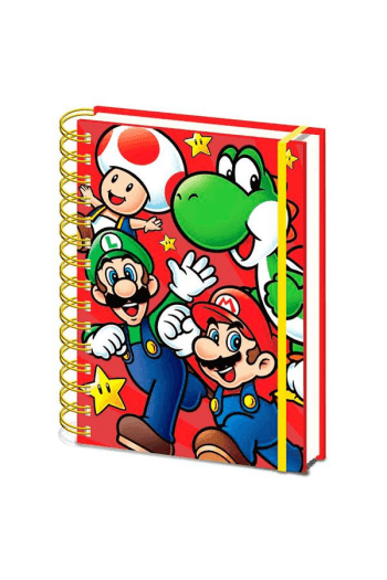 Pyramid Super Mario (Core Run) A5 Wiro Notebook - slika proizvoda