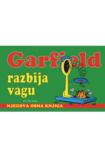 Garfield 8: Razbija vagu (Strip) - naslovnica