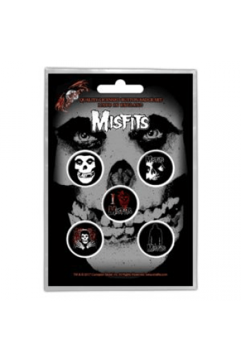 MISFITS BEDŽEVI / SET SKULL - slika proizvoda