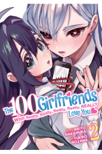 100 Girlfriends Who Really, Really, Really, Really, Really Love You Vol. 02 (Manga) - naslovnica