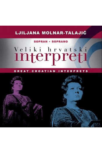 Ljiljana Molnar Talajić - Veliki Hrvatski Interpreti CD - omot