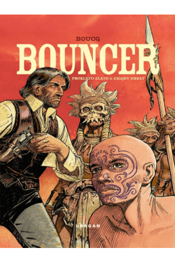 Bouncer 10 & 11: Prokleto zlato / Zmajev hrbat (Strip) - naslovnica