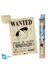 One Piece - Parchment Poster - Wanted Luffy