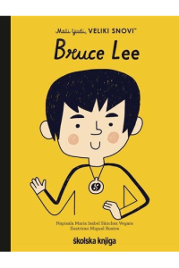 Mali ljudi, veliki snovi: Bruce Lee (Slikovnica) - naslovnica