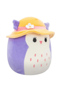 SQU: SQUishmallows 20cm W19 - Holly - Ljubičasta Sova Sa Šeširom