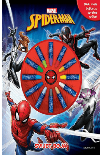 Svijet Boja: Spiderman (Slikovnica) - naslovnica