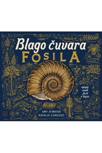 Blago čuvara fosila (Slikovnica) - naslovnica