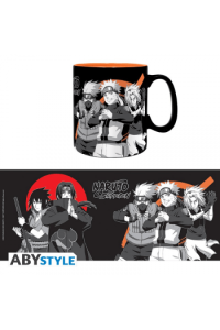 Naruto Shippuden - Mug -460ml-Group Black & White -Box* See Muga505